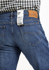 Lee Rider Męskie Spodnie Jeansowe Worn from Raw L701KNHD 112321976